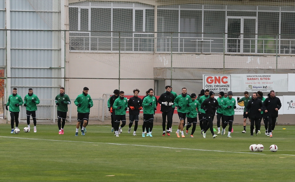 Konyaspor'da Sivasspor maçı hazırlıkları