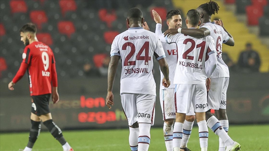 Trabzonspor, Gaziantep FK'yi mağlup etti