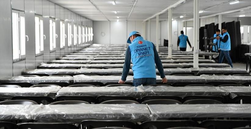 Nurdağı ve İslahiye'de iftar çadırları kuruluyor