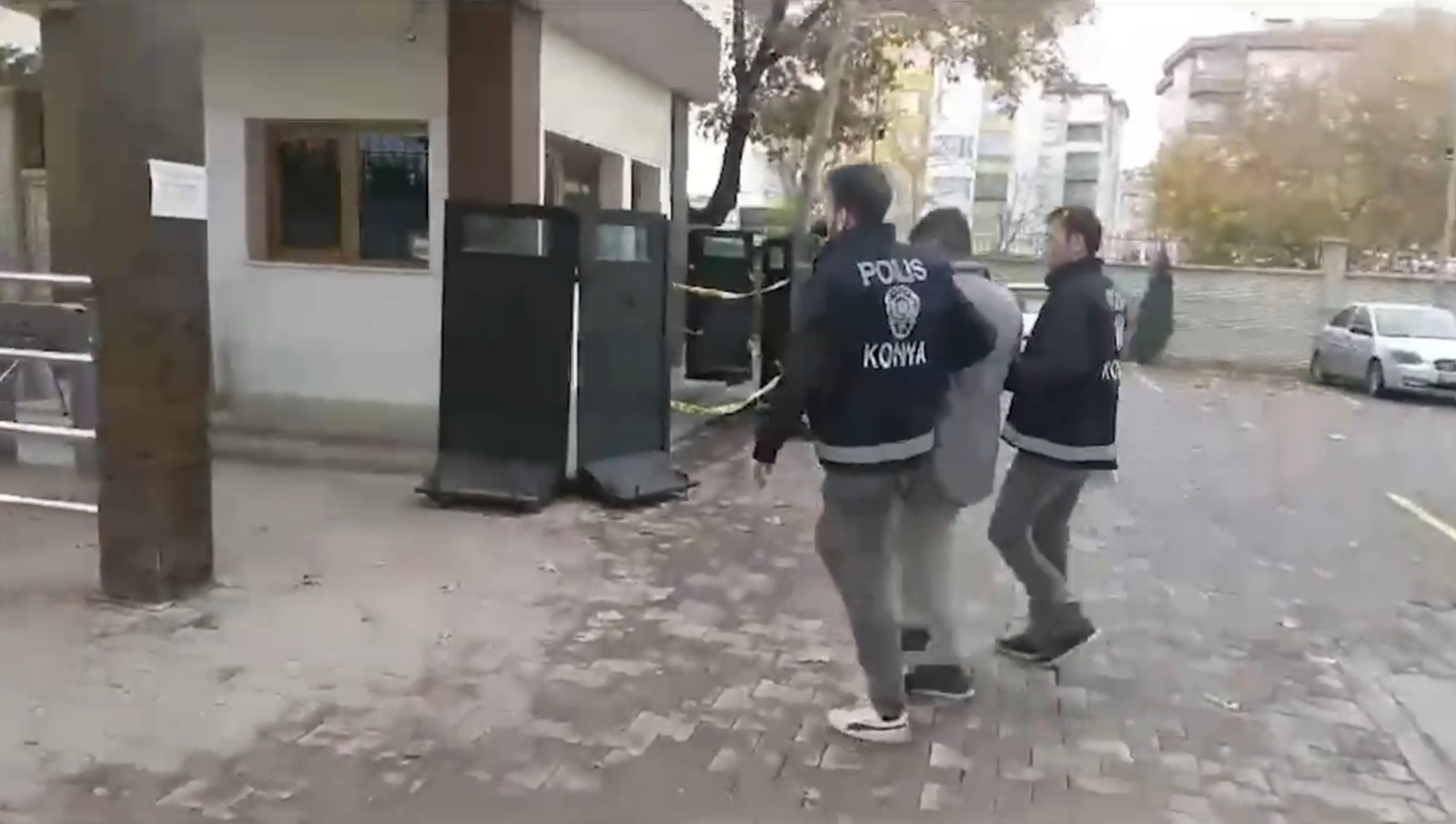 Polisten kaçamadılar !