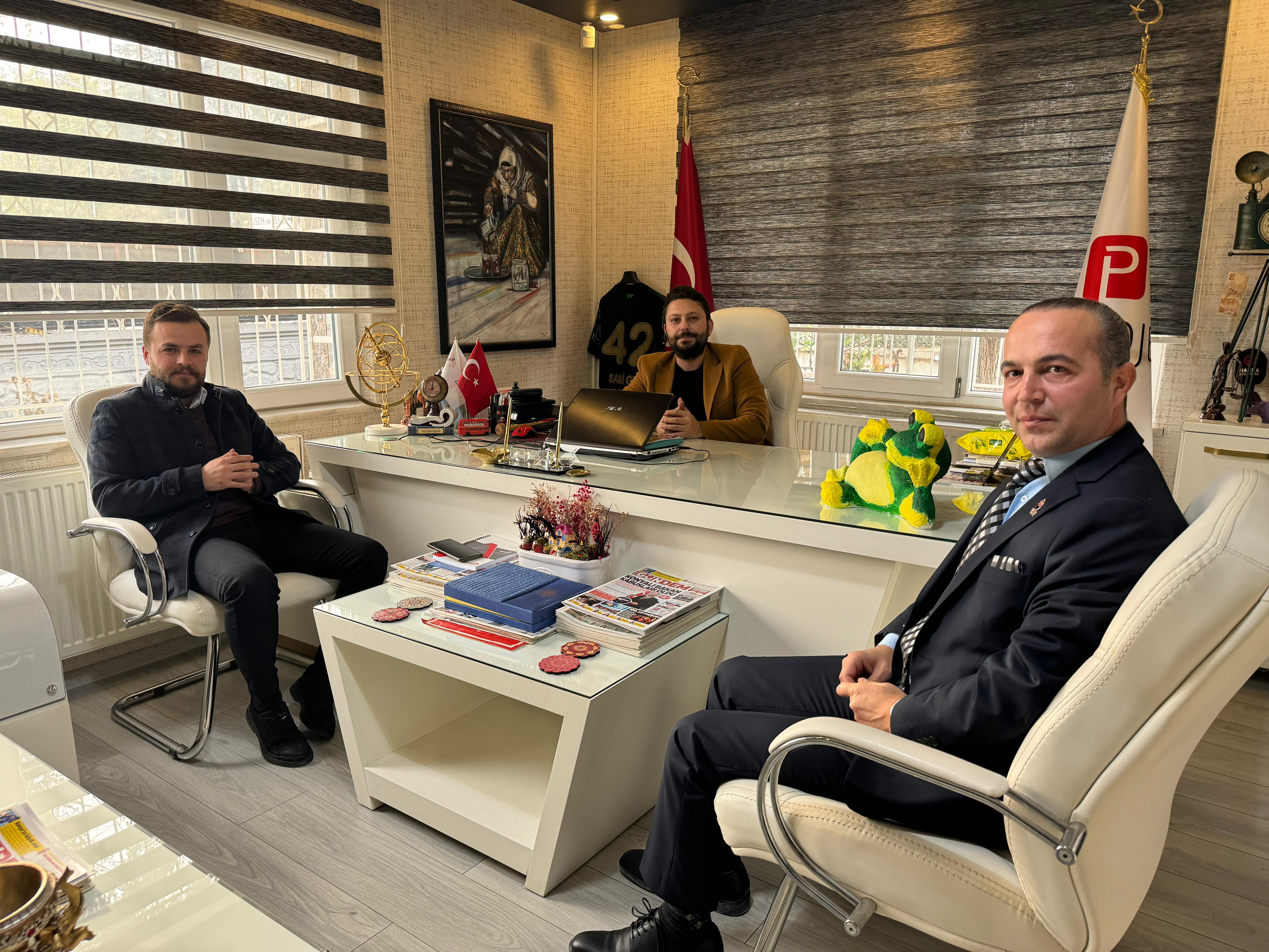 Zafer Partisi'nden Konya Gündem'e ziyaret