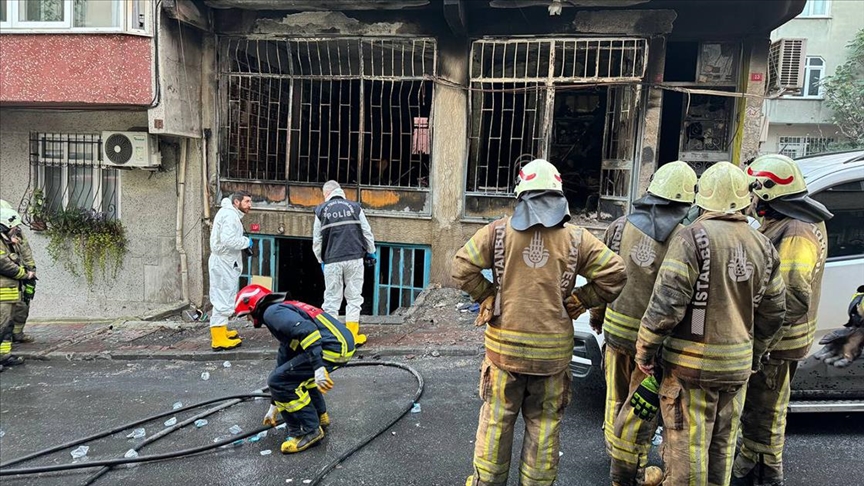 Mobilya atölyesinde yangın: 1 ölü 5 yaralı