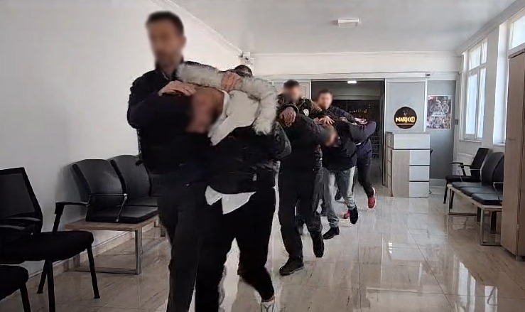 Konya'da uyuşturucu operasyonu: 9 tutuklama