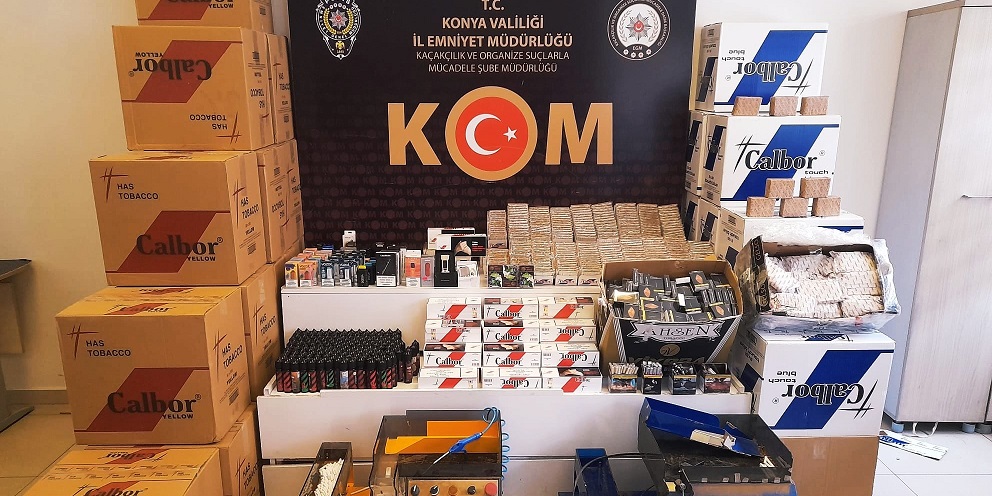 Konya'da kaçakçılara geçit yok