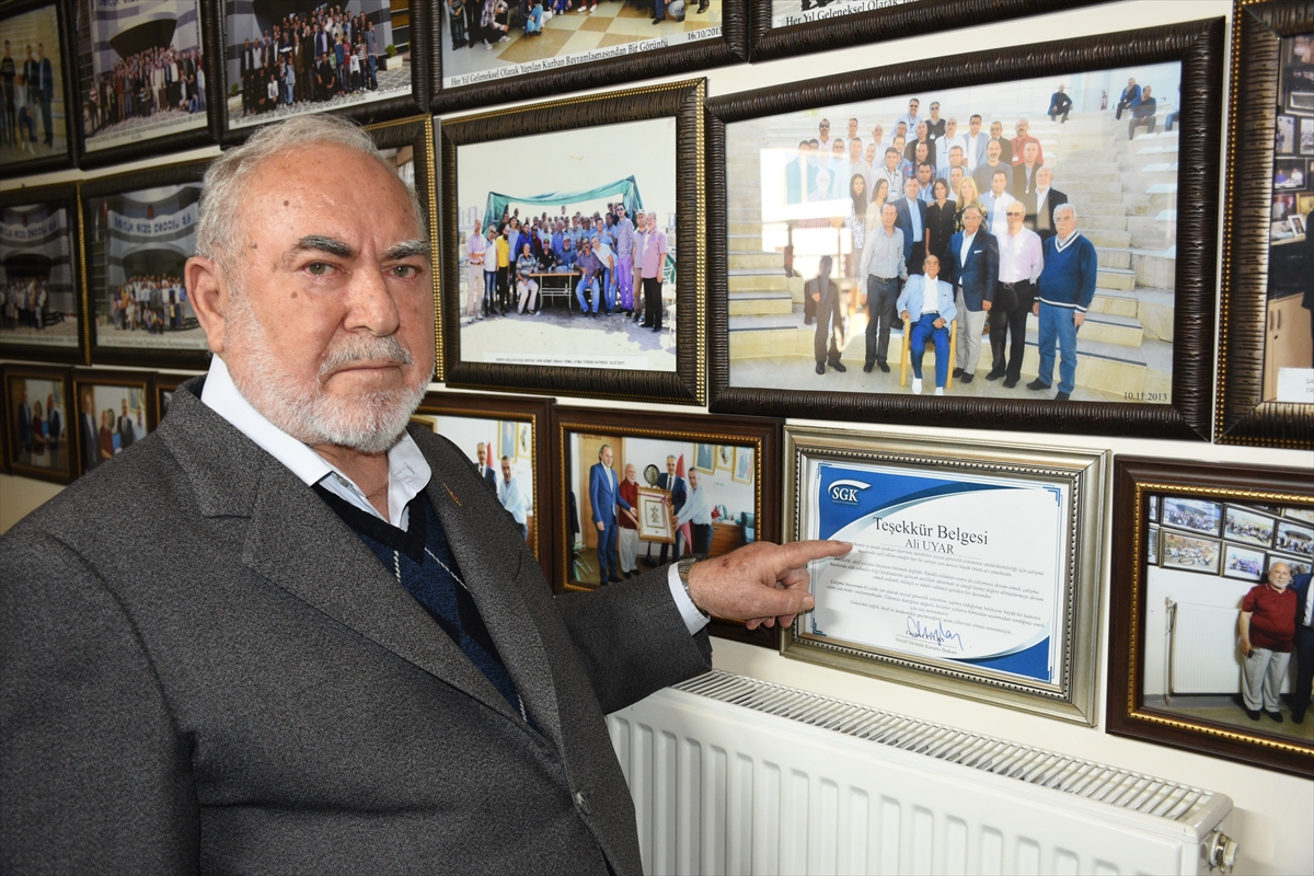 Kalfa olarak başladı 66 yıldır çalışıyor