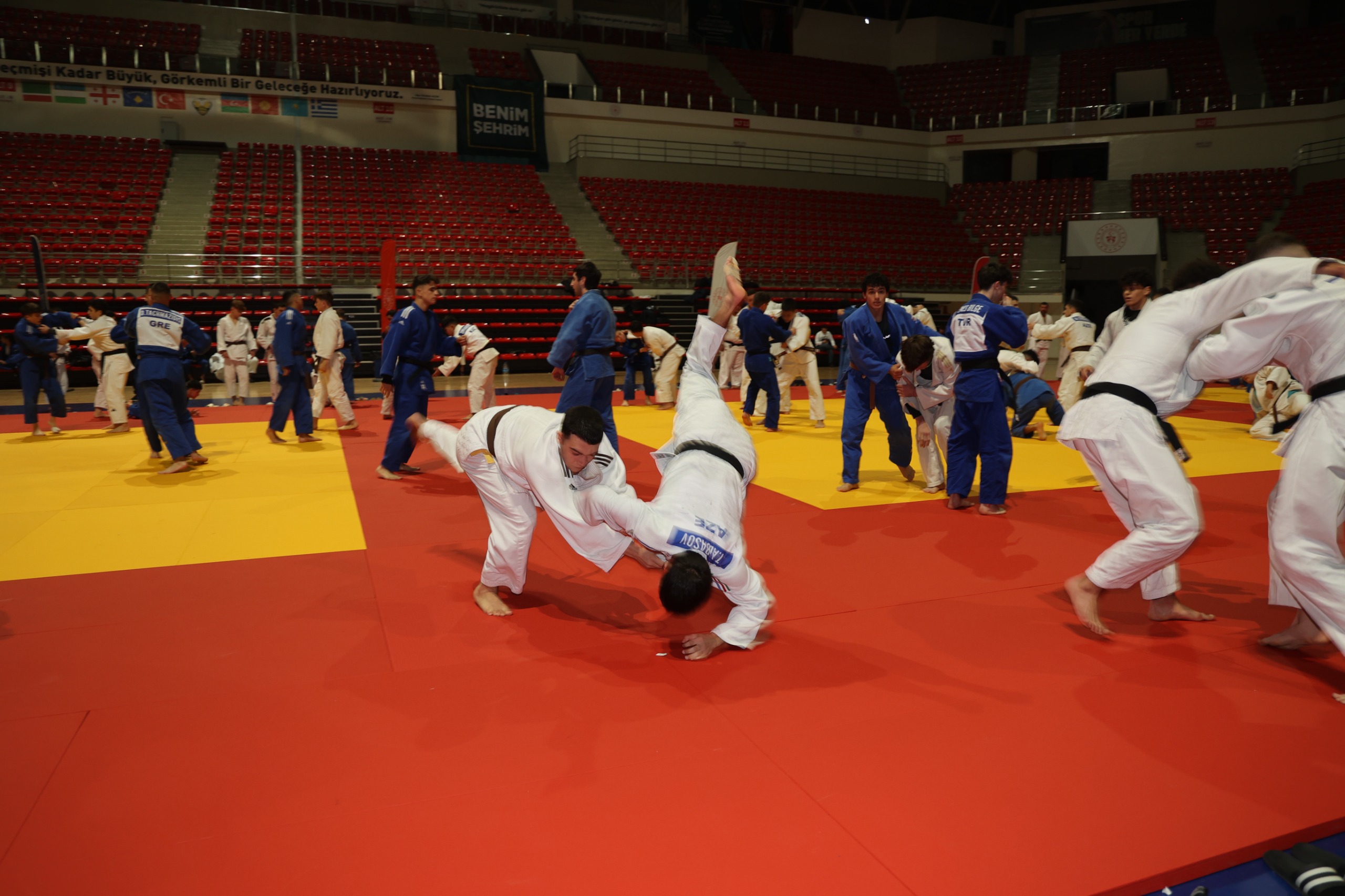 "Mevlana Uluslararası Judo Çalışma Kampı" Konya'da yapılıyor