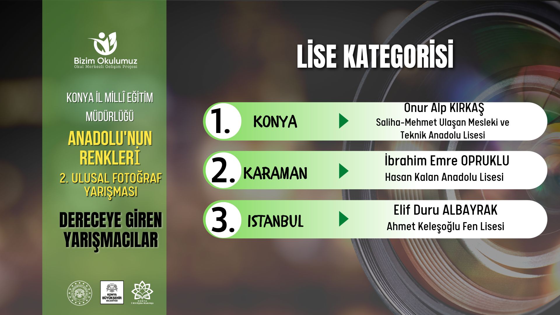 Fotoğraf yarışması sonuçlandı