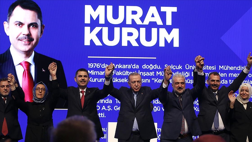 Cumhur İttifakı'nın İstanbul adayı Murat Kurum
