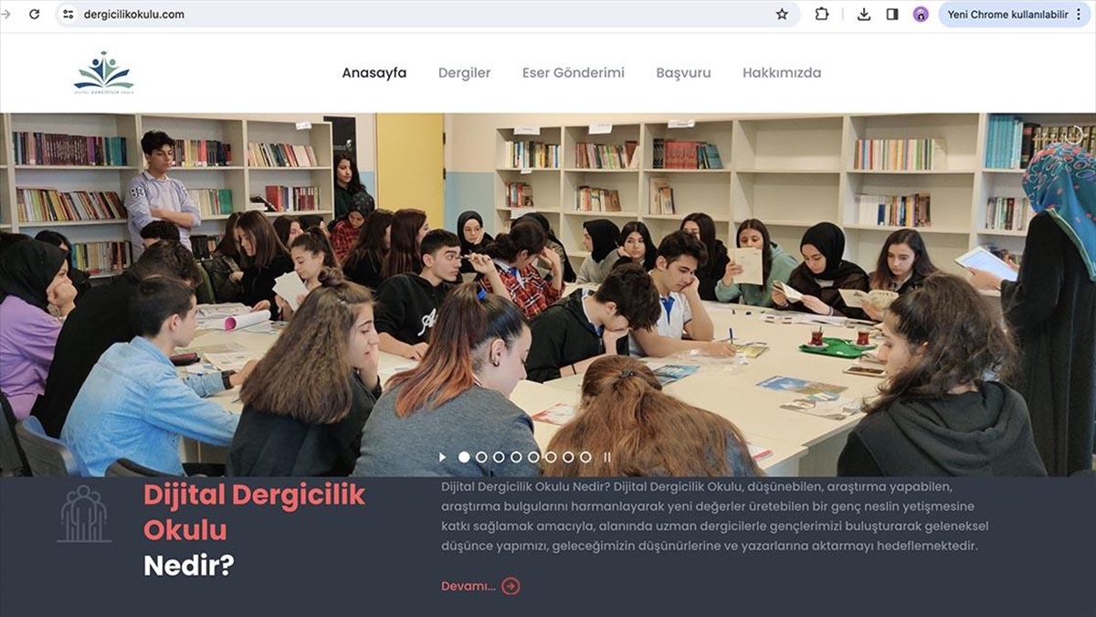 Dijital Dergicilik Okulu'na başvurular başladı