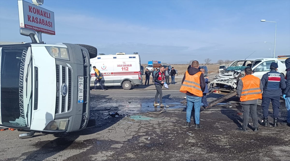 Niğde-Kayseri yolunda kaza: 1 ölü