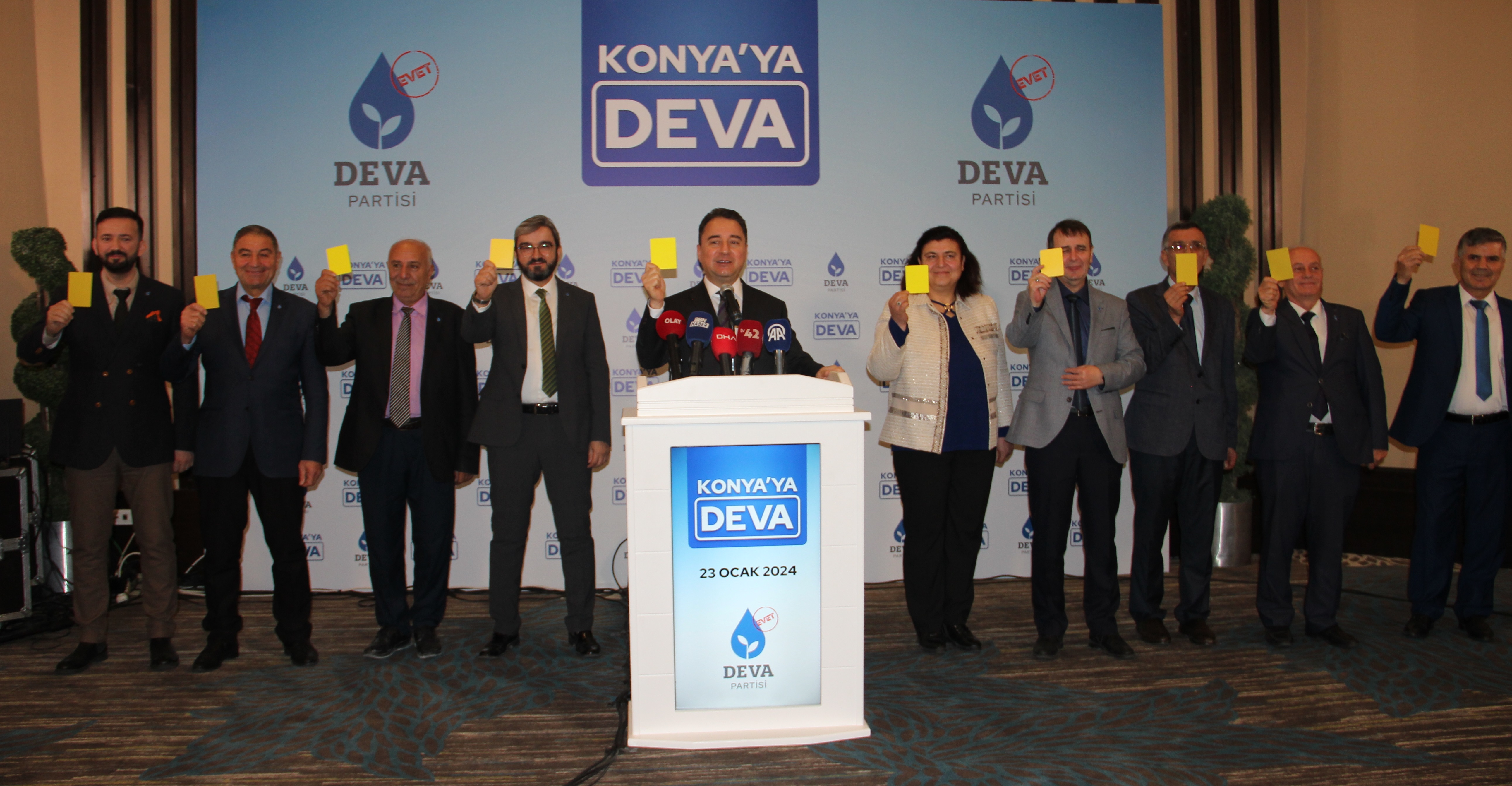 İktidara Konya'dan sarı kart!
