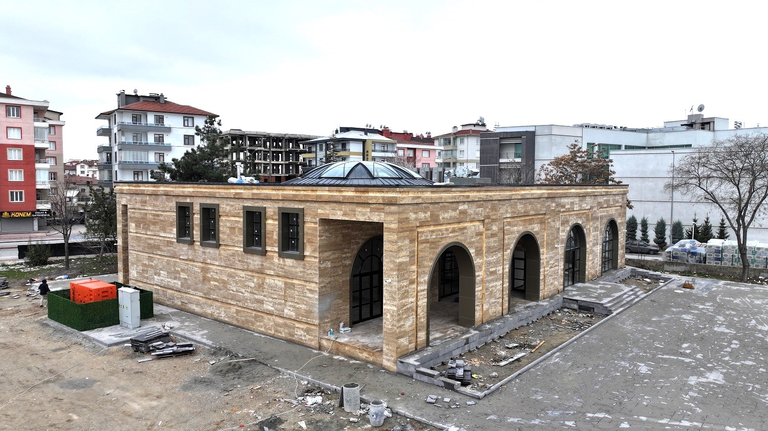 Karatay'ın "Hoş Kubbe"si gün sayıyor