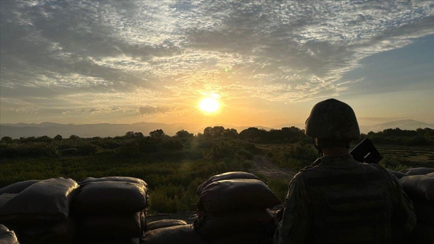 Suriye sınırında yakalandı