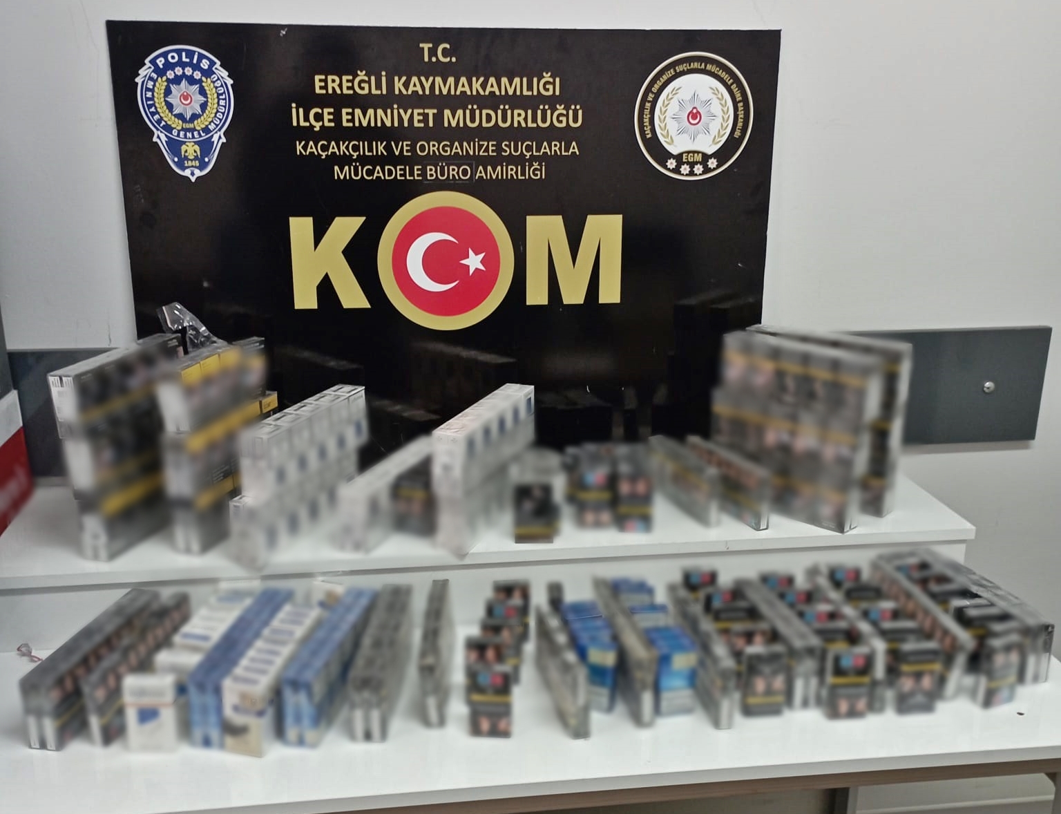 15 milyon TL değerinde kaçak ürün ele geçirildi