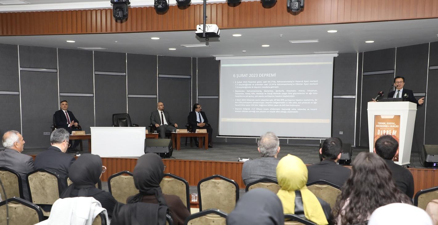 Deprem Çalıştayı tamamlandı