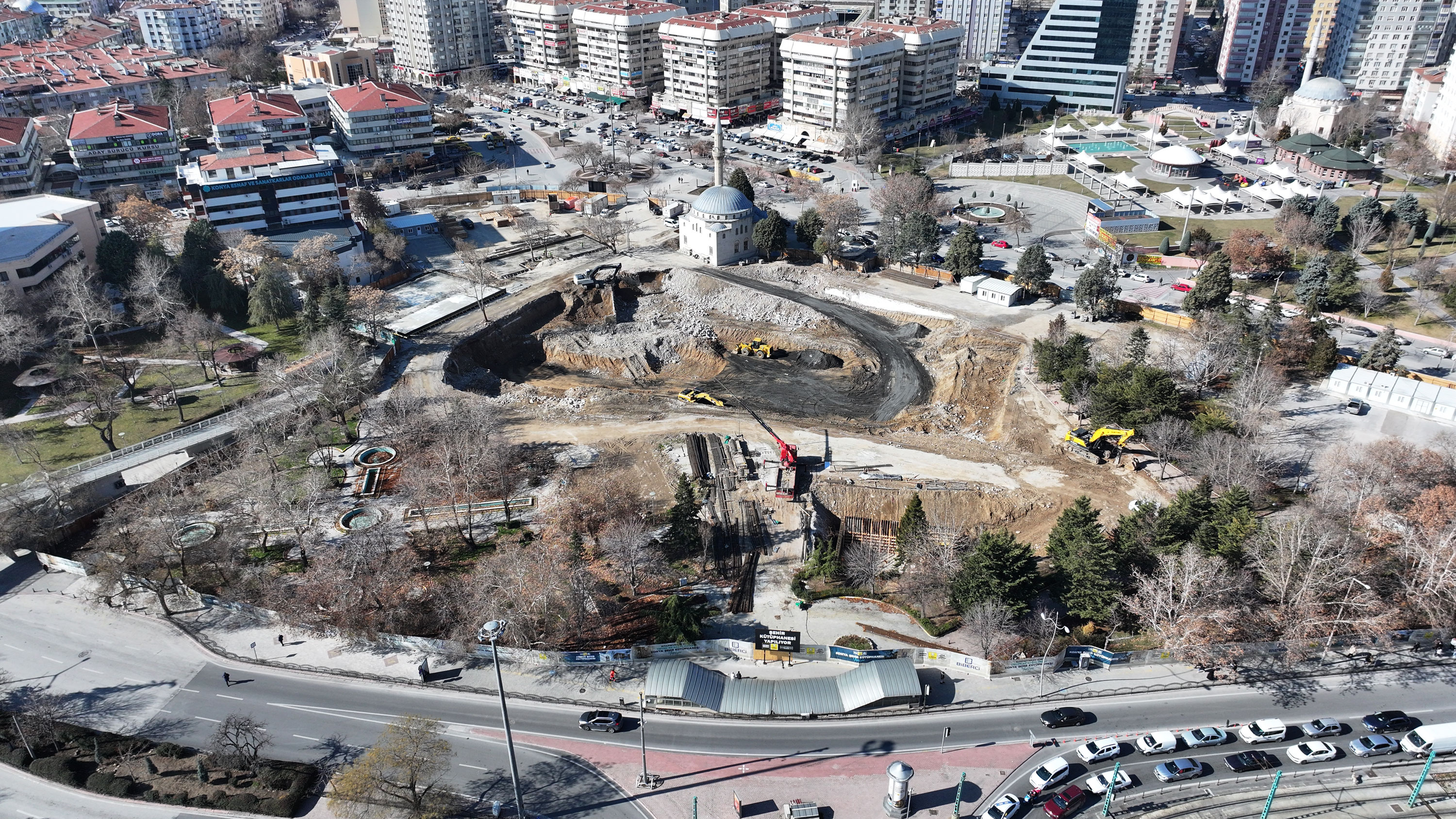 Konya'ya Şehir Kütüphanesi kazandırılıyor