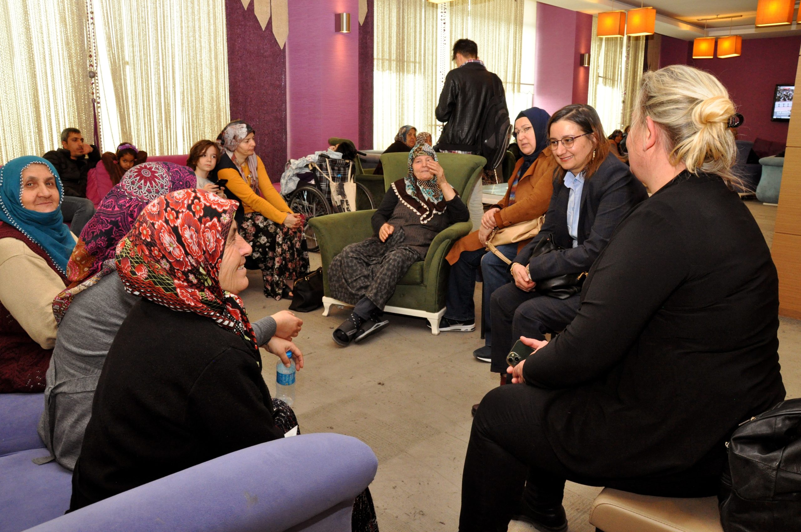 Makine Mühendisleri Odası depremzedelerle biraraya geldi