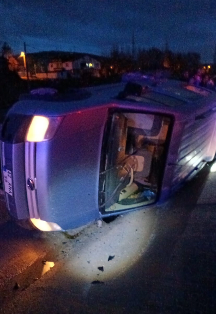 Seydişehir'de trafik kazası 4 yaralı
