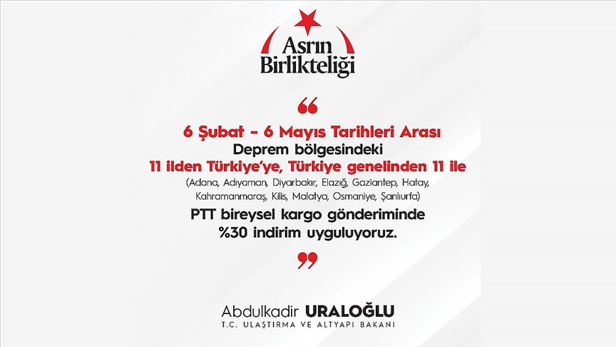 PTT'den indirim kampanyası