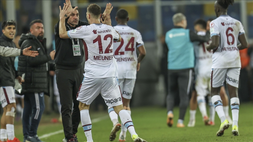 Trabzonspor, kupada çeyrek finalde