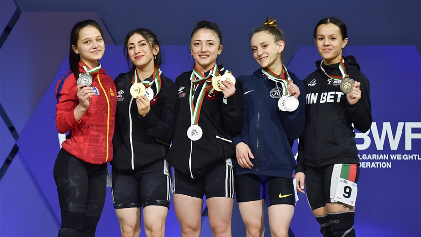 Avrupa Halter Şampiyonası'nda 1.ve 2. Türkiye'den