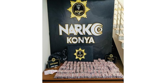 Konya'da uyuşturucu operasyonları