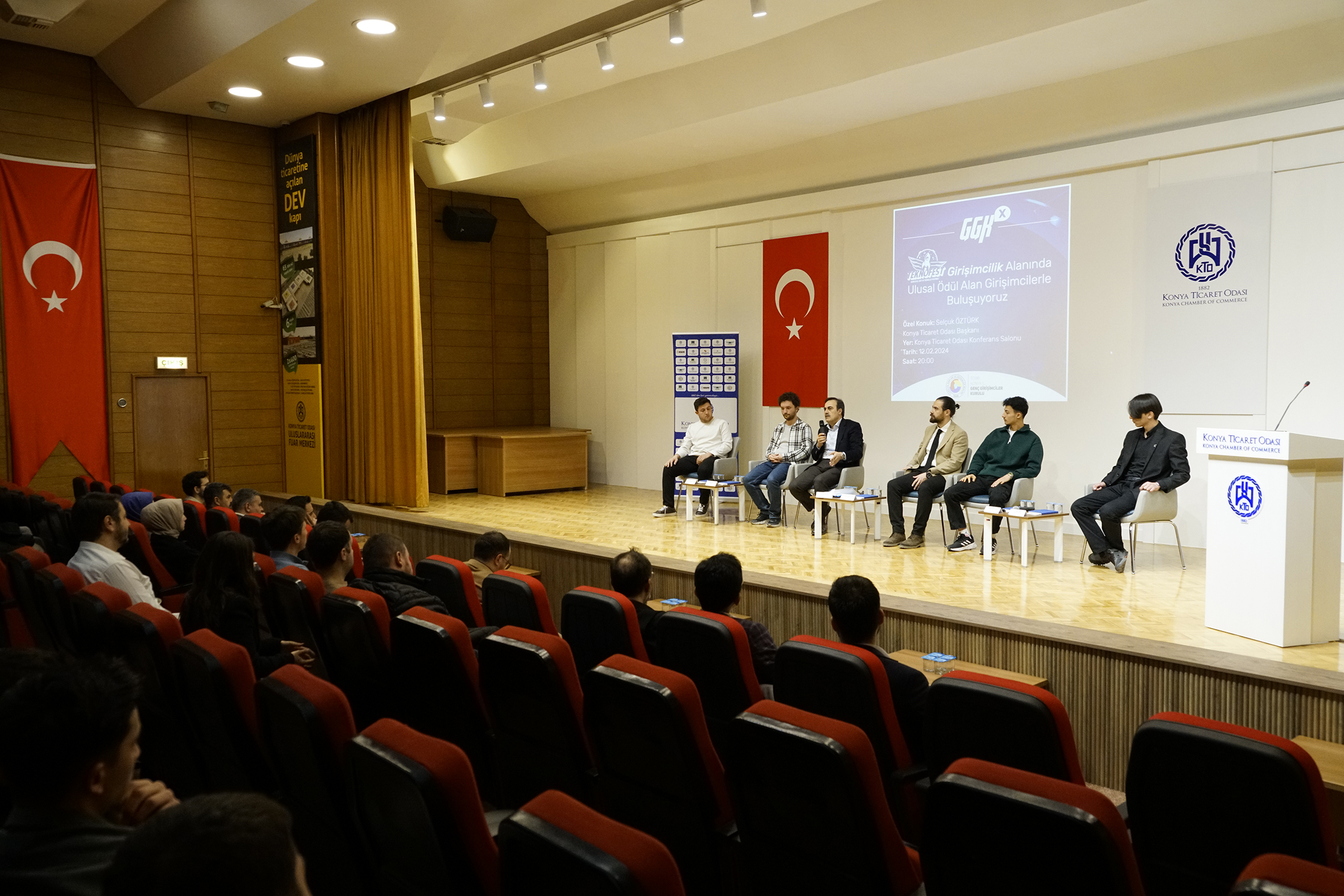 Genç girişimciler KTO'da buluştu