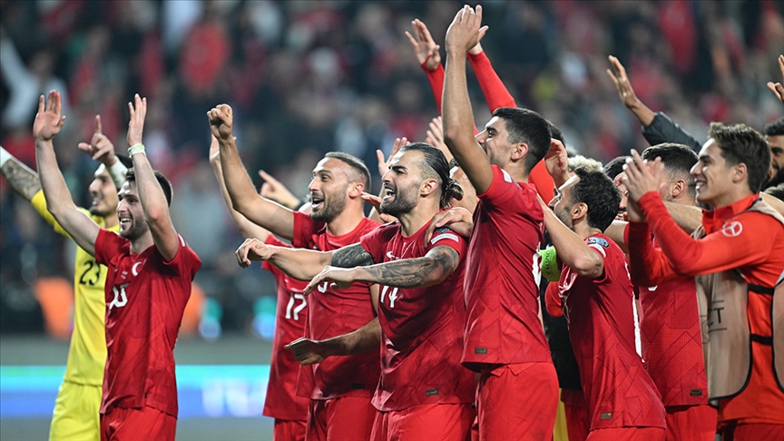 A Milli Futbol Takımı yükselişte