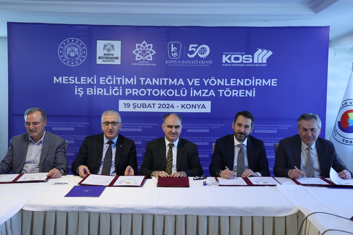 Mesleki eğitim için önemli adım