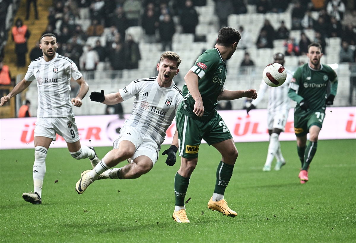 Konyaspor Beşiktaş'a yenildi