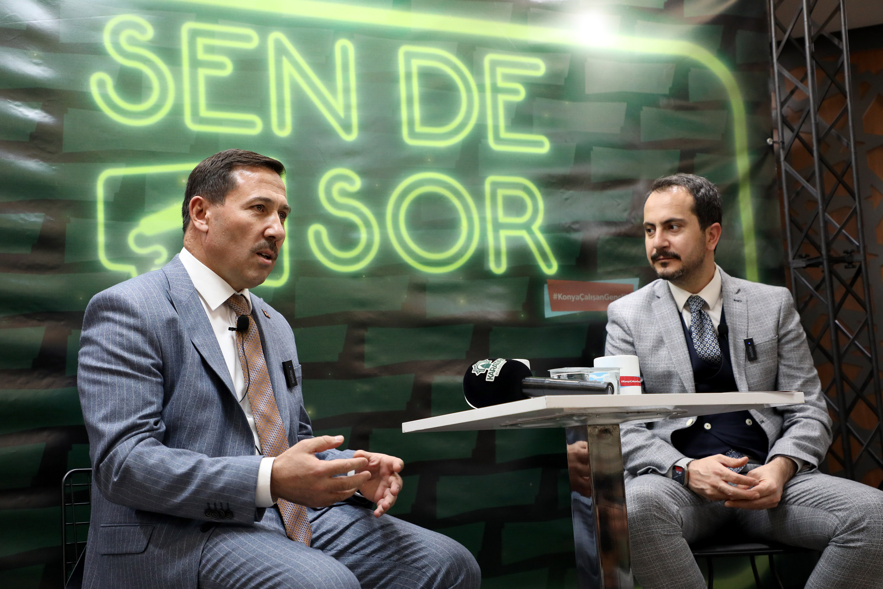 Kılca gençlerin sorularını cevapladı