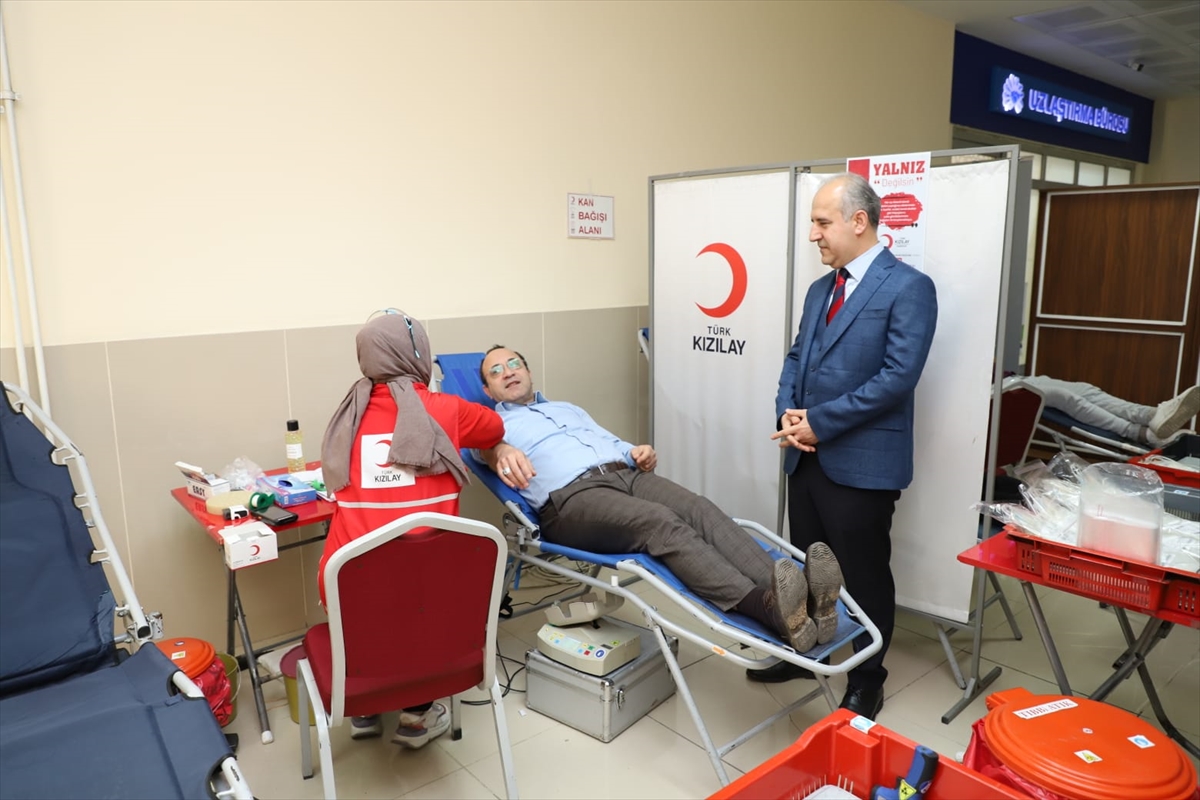 Konya Adliyesinde kan bağışı etkinliği