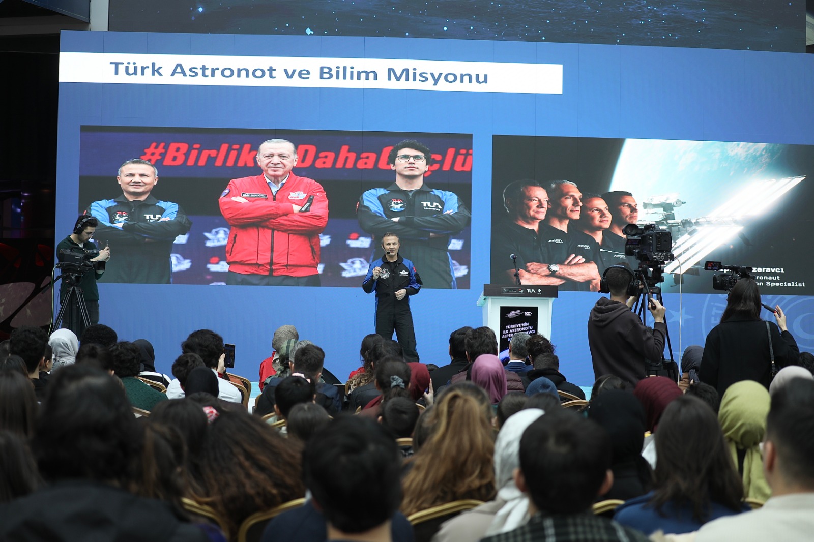 Alper Gezeravcı Konya Bilim Merkezi'nde