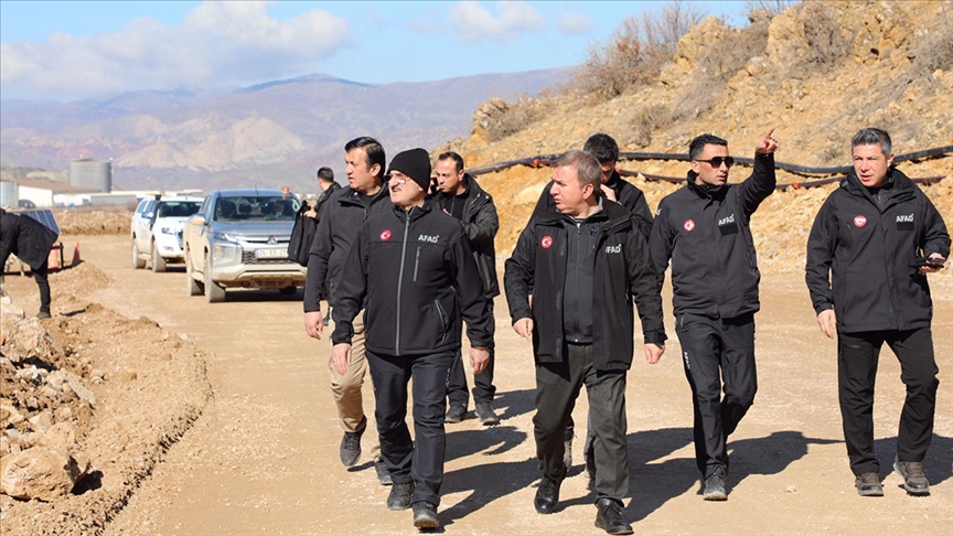 Karaloğlu ve Aydoğdu, İliç'te incelemede bulundu