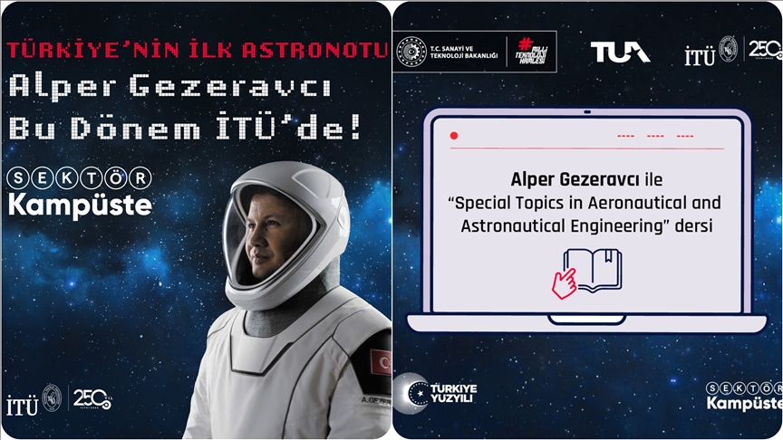 Alper Gezeravcı, üniversitede ders verecek