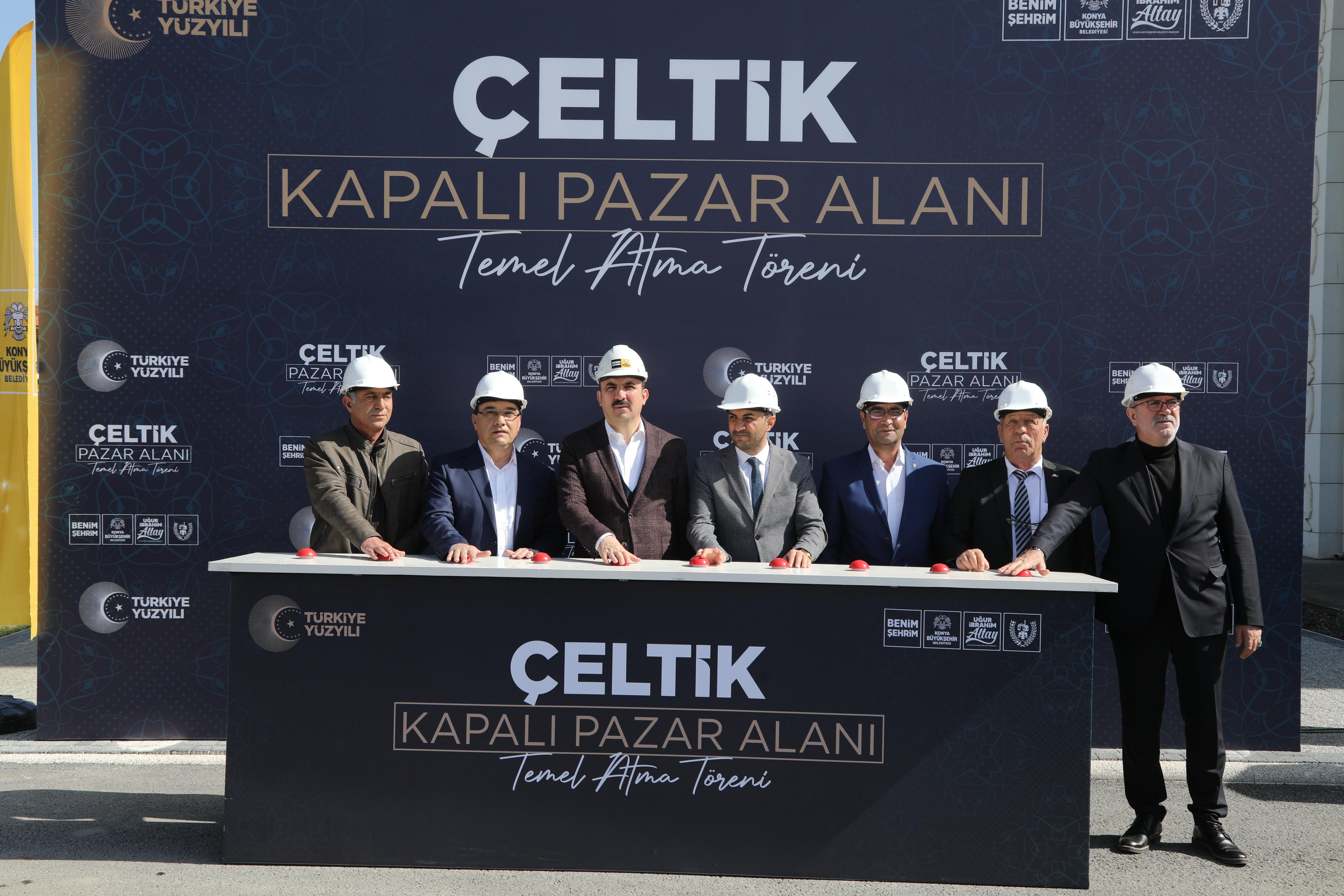 Başkan Altay Çeltik'i ziyaret etti