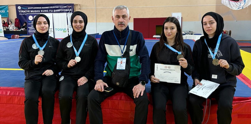 Meram Belediyespor 11 madalyayla döndü