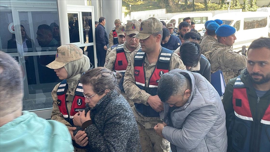 18 şüpheli tutuklandı