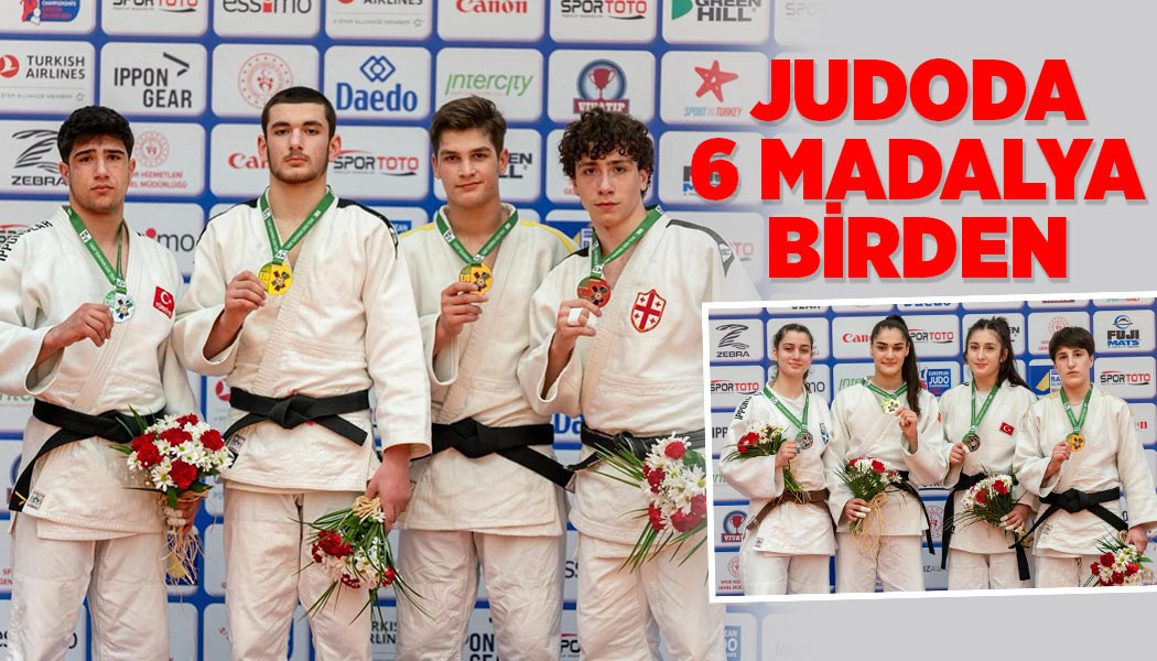 Judoculardan 6 madalya
