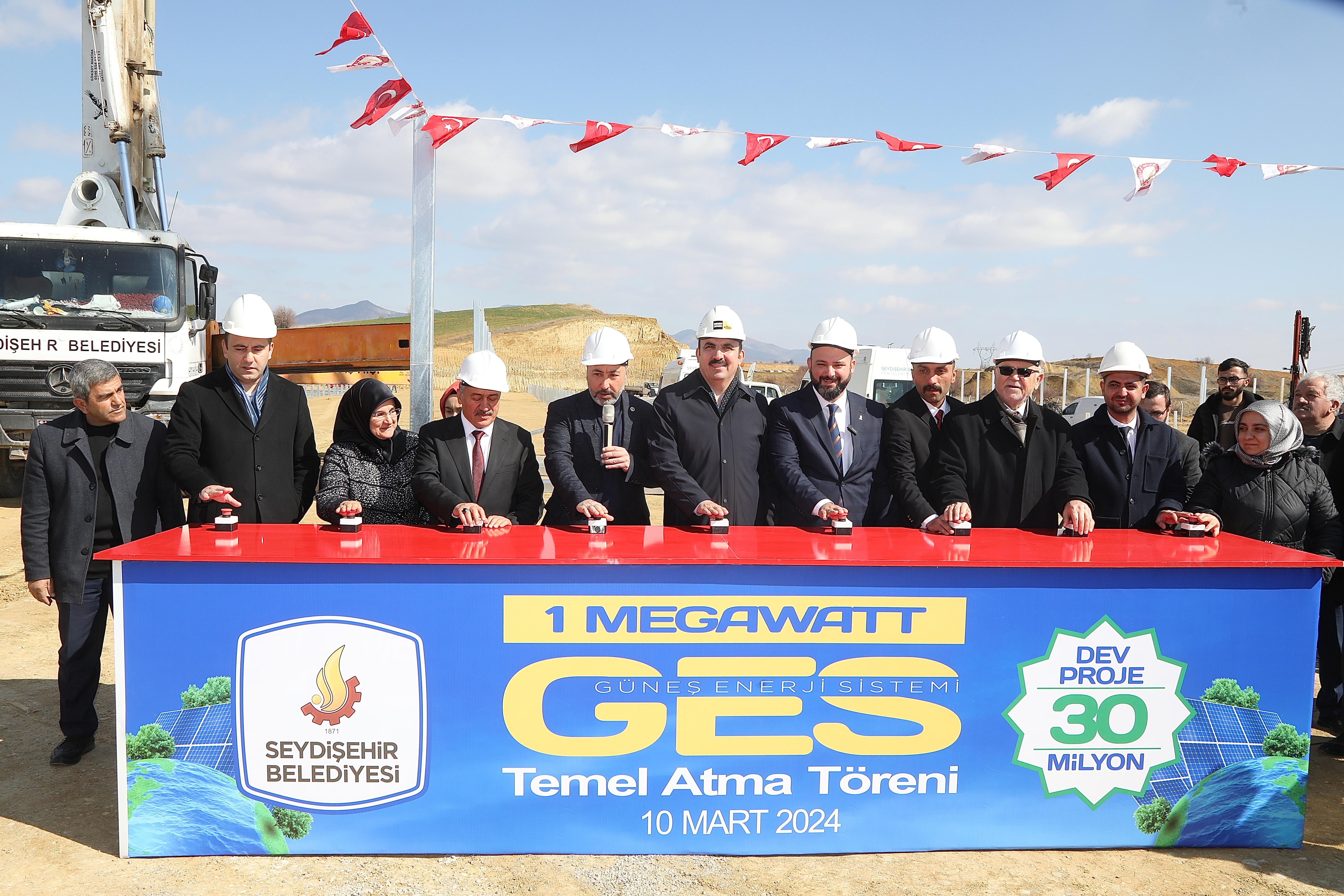 Seydişehir GES'in temeli atıldı