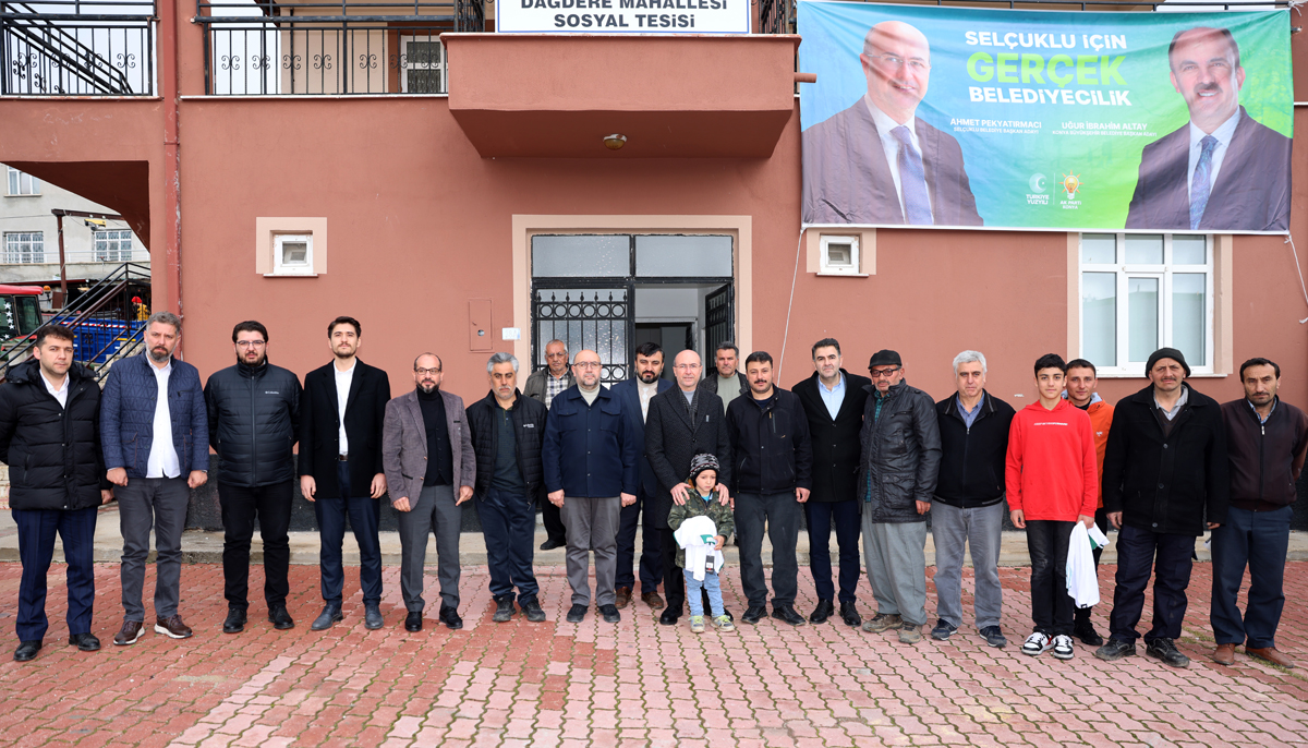 "Tüm mahallelerimizi ziyaret ediyoruz"