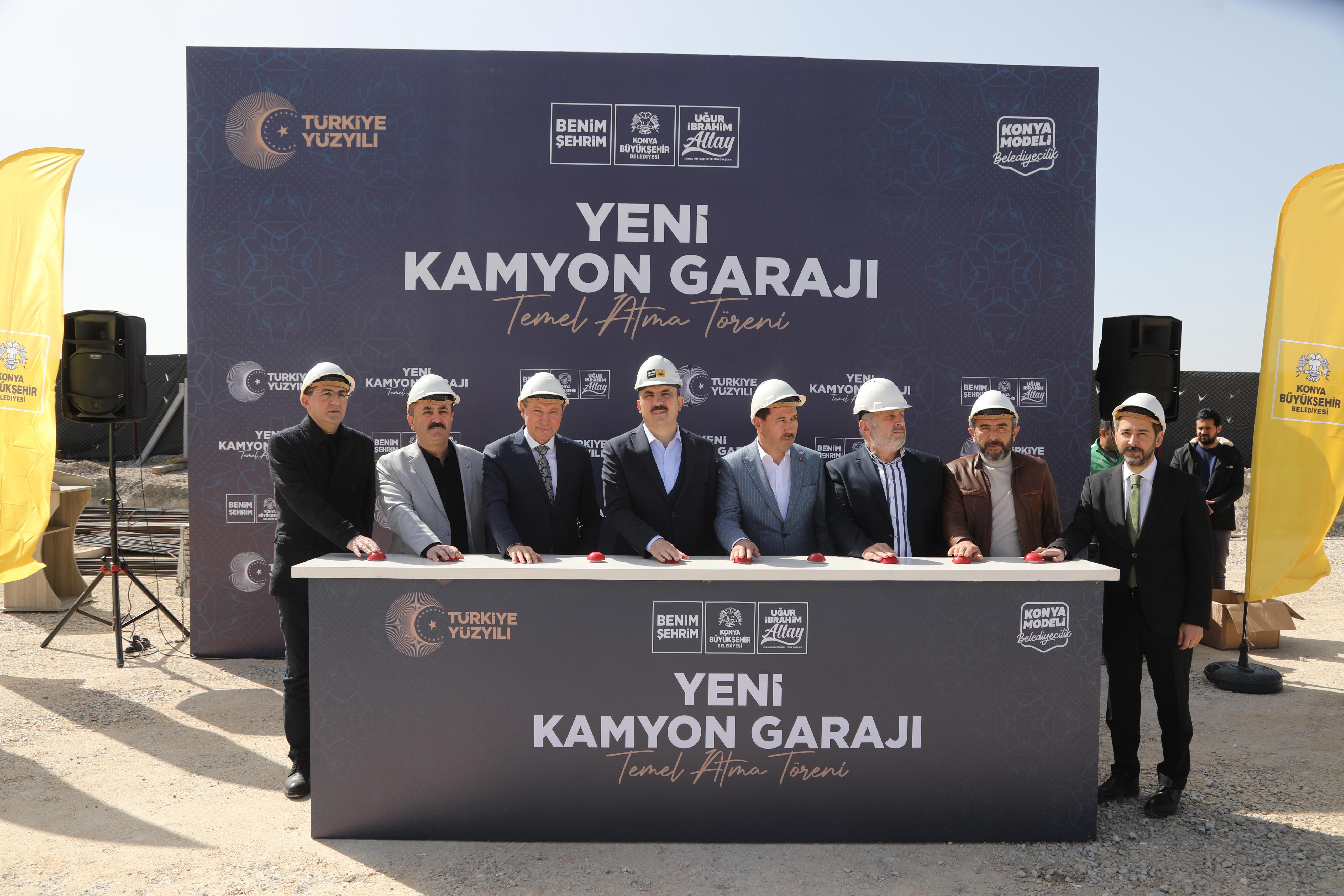 Konya'ya yeni kamyon garajı kazandırılıyor