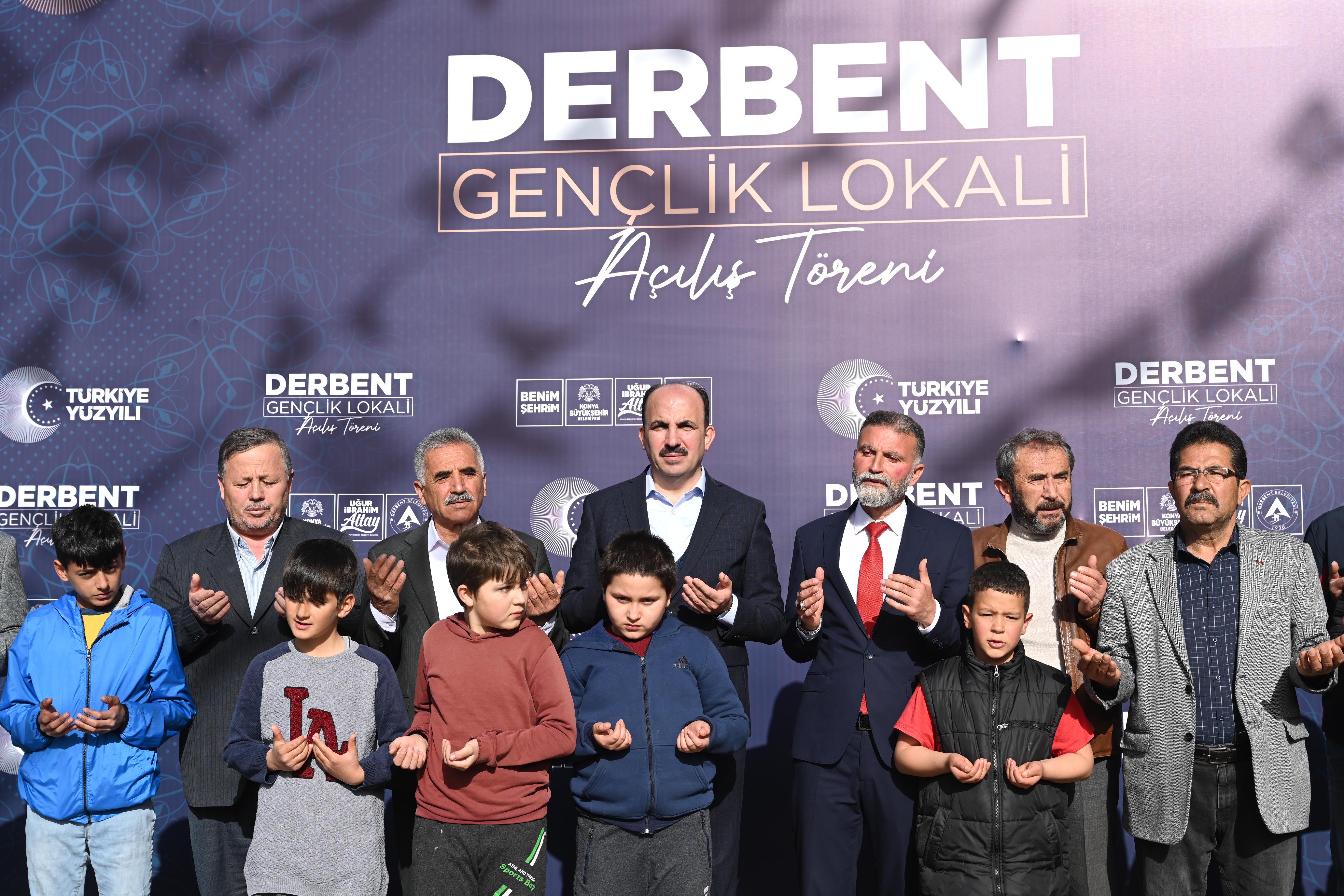 Derbent'e Gençlik Lokali kazandırıldı