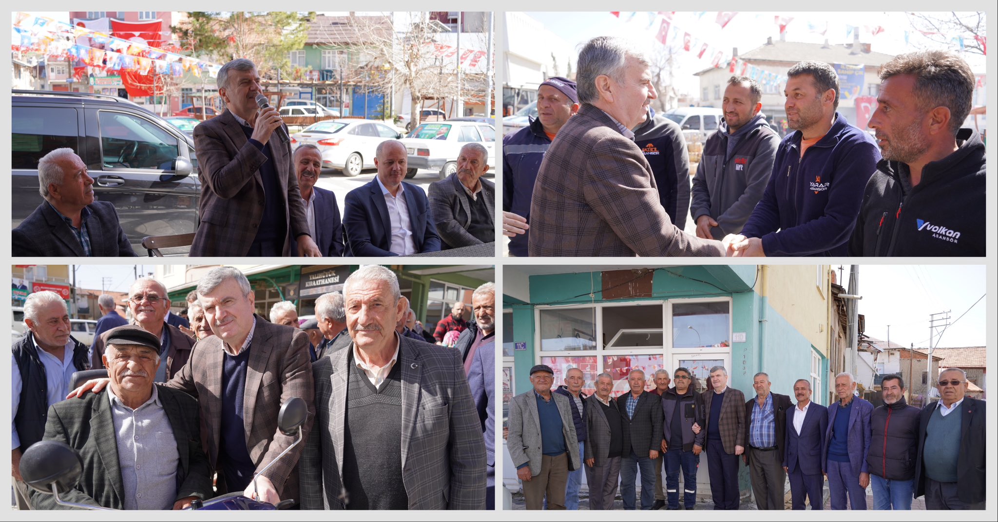 Milletvekili Akyürek ilçe ziyaretlerinde