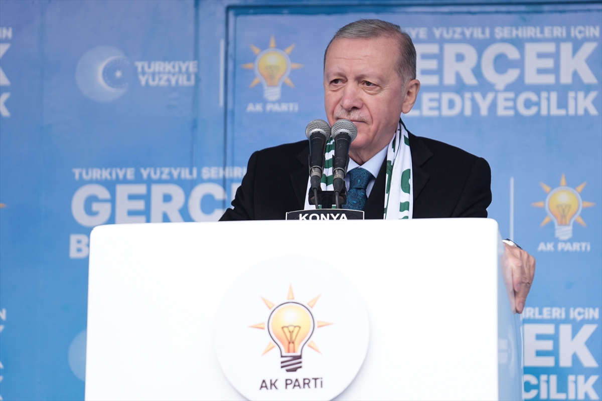 Cumhurbaşkanı Erdoğan Konya'da konuştu