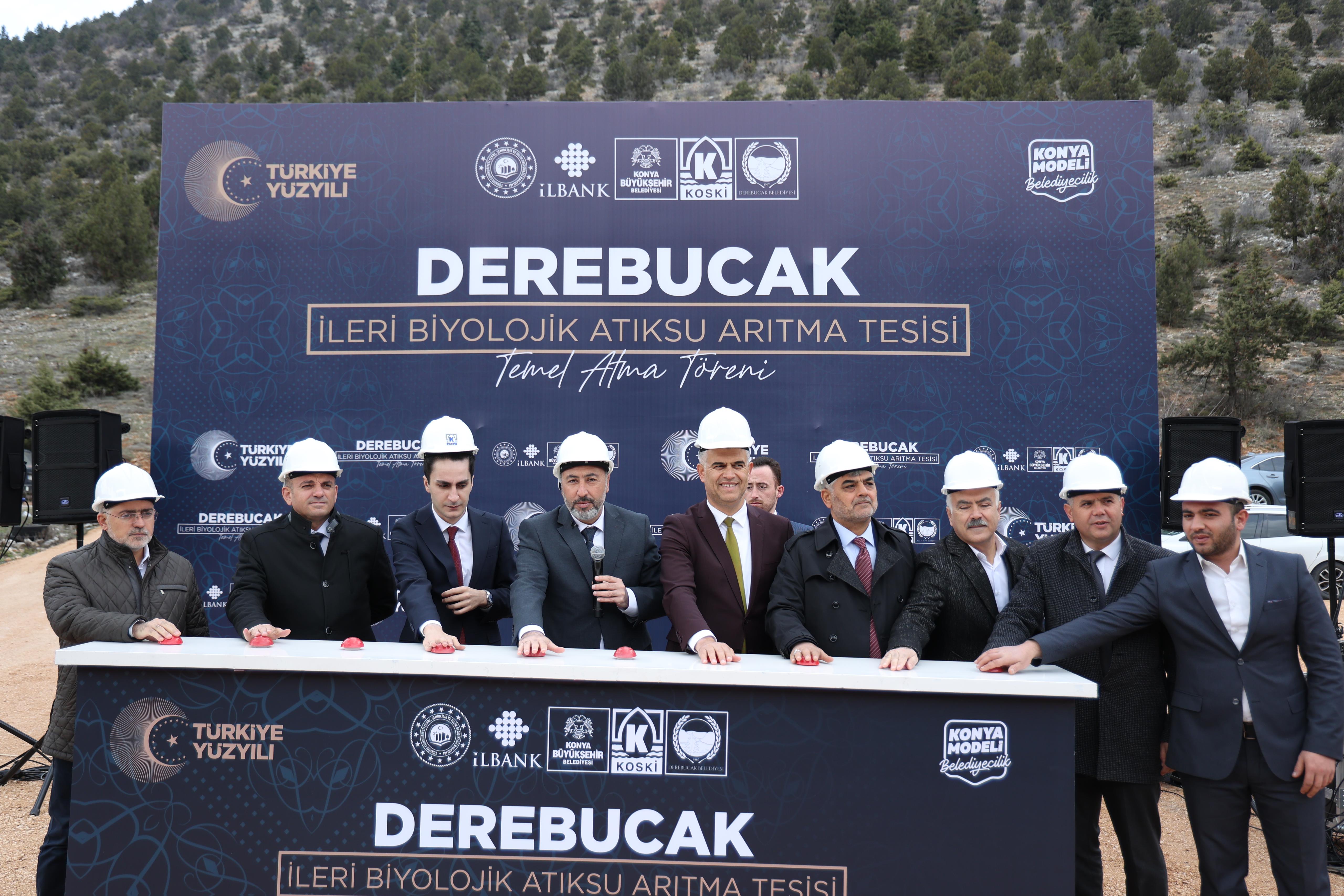 Derebucak'a su arıtma tesisi kazandırılıyor