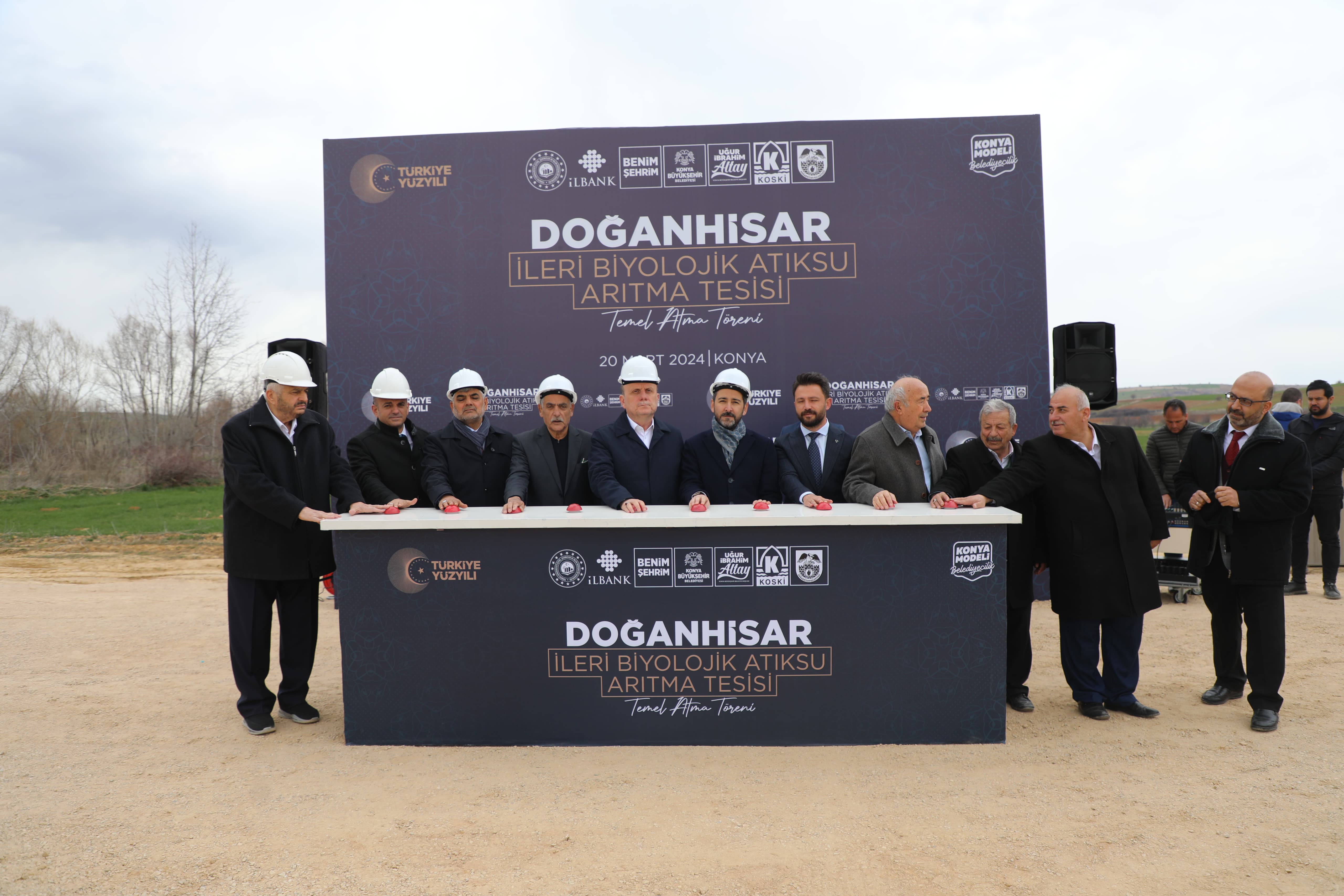 Doğanhisar’a İleri Biyolojik Atık Su Arıtma Tesisi
