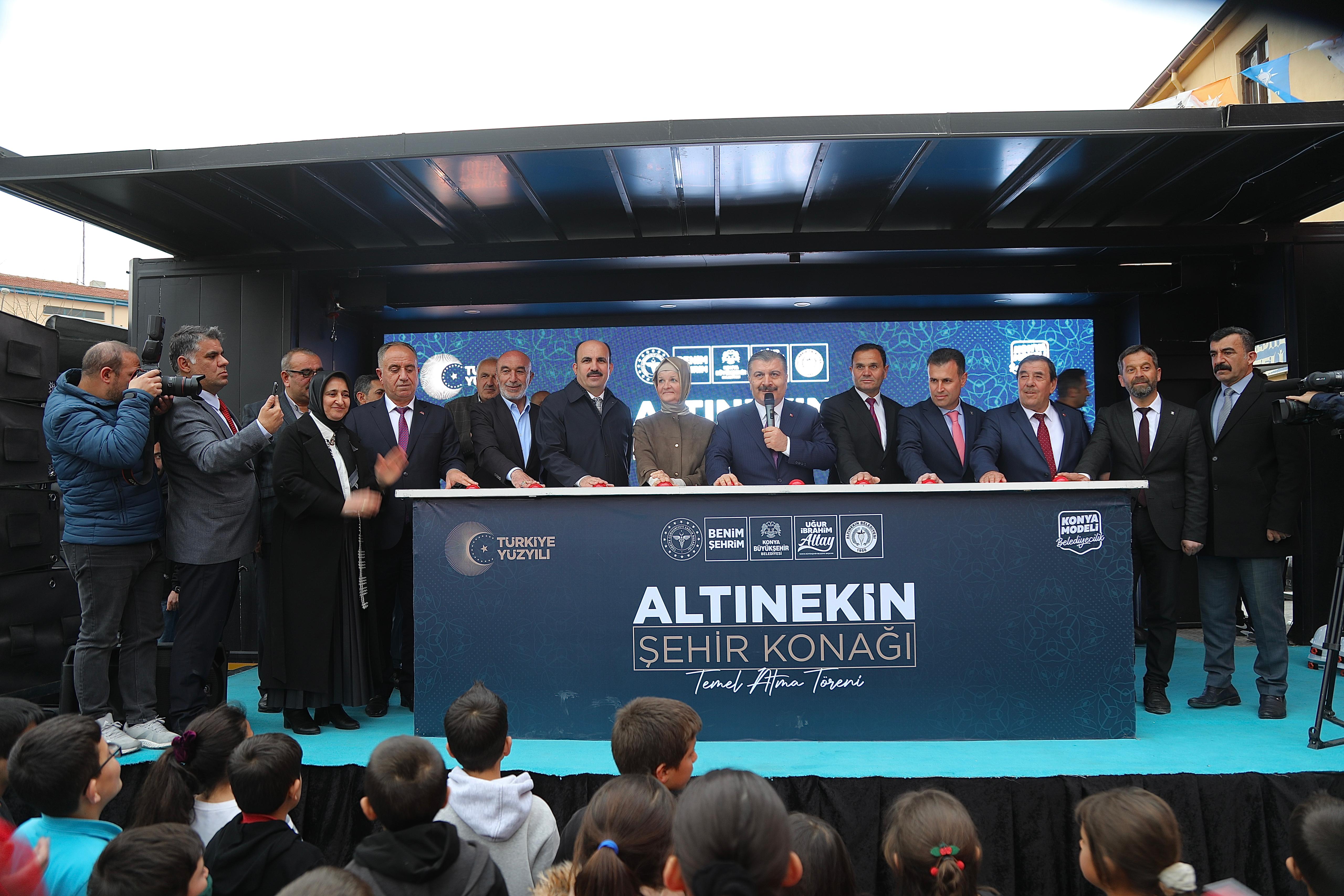 Altınekin'e şehir konağı yapılıyor