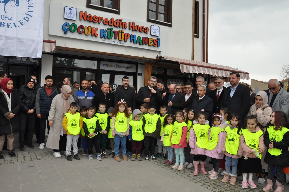 Nasreddin Hoca Çocuk Kütüphanesi açıldı