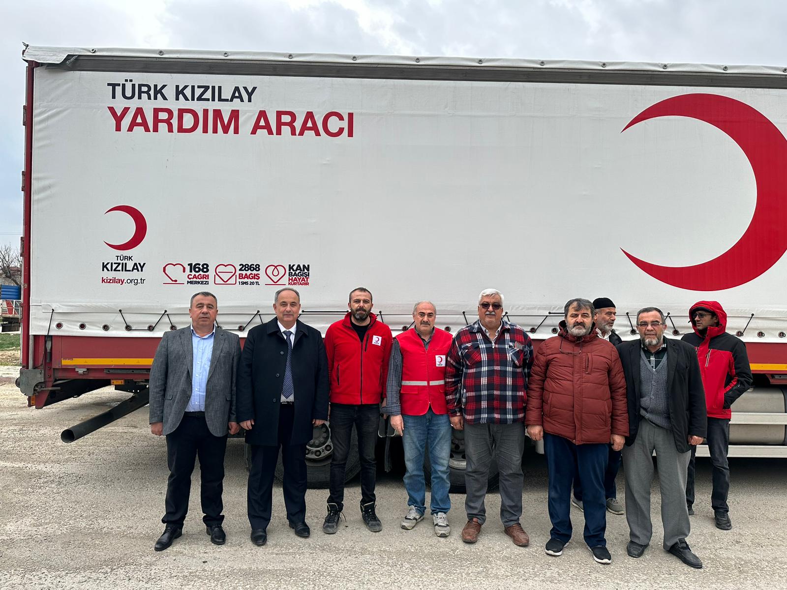 Kızılay Ilgın'dan Gazze'ye yardım